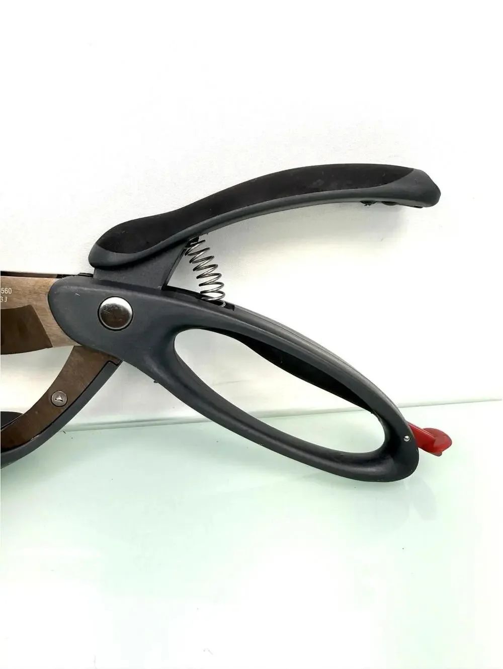 Pampered Chef Salad Chopper 2582 Black Stainless Steel Kitchen Shears